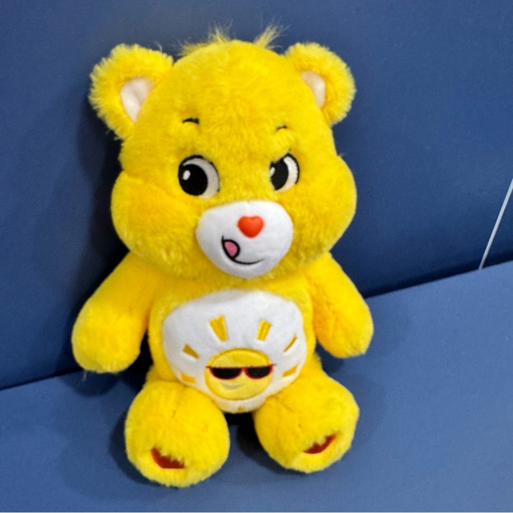 Care Bears Funshine yellow Plush Bear Toy - Picture 2 of 8